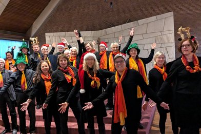 Gospelchor in Colours of Christmas - Copyright: Peter Wolff