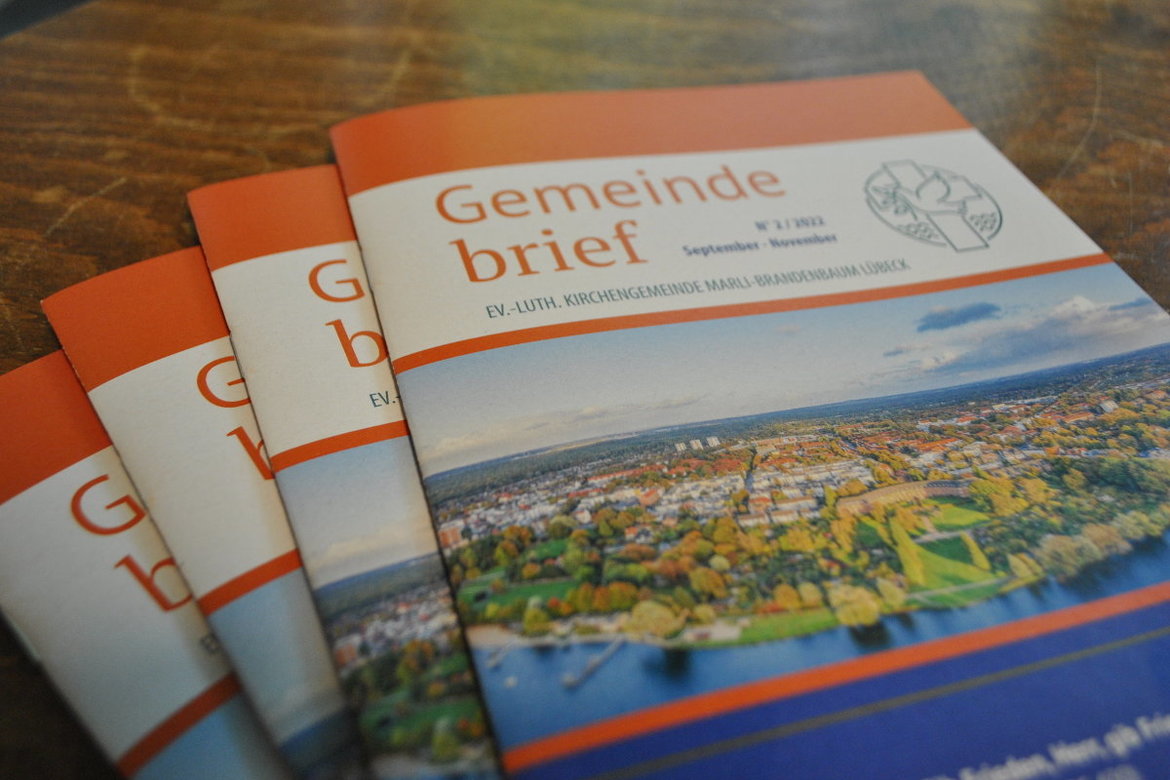 Herbstausgabe des Gemeindebriefes der Kirchengemeinde Marli-Brandenbaum