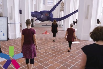 4 Frauen in Bewegung in der Kirche - Copyright: Ev. Frauenwerk